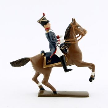 officier à cheval de l'infanterie de ligne (1812)