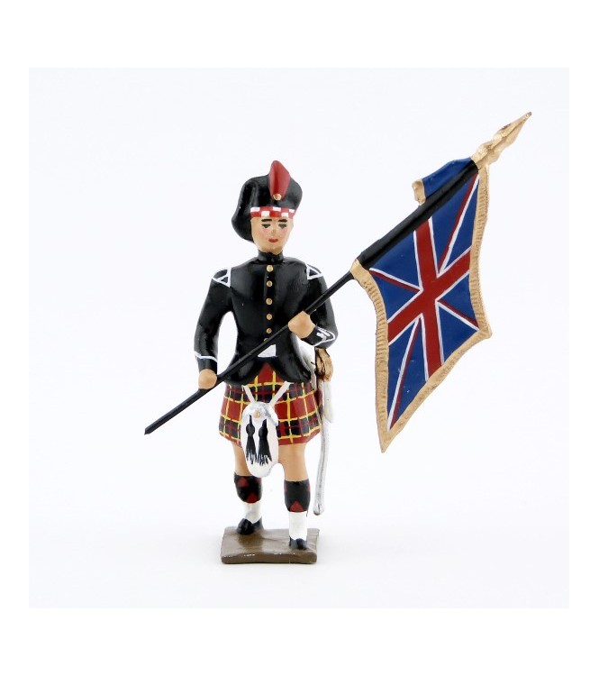 drapeau du 48e rgt de Highlanders ''Gordon''