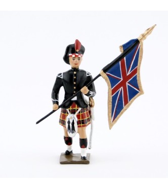 drapeau du 48e rgt de Highlanders ''Gordon''