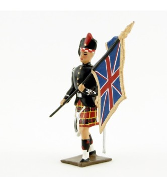 drapeau du 48e rgt de Highlanders ''Gordon''