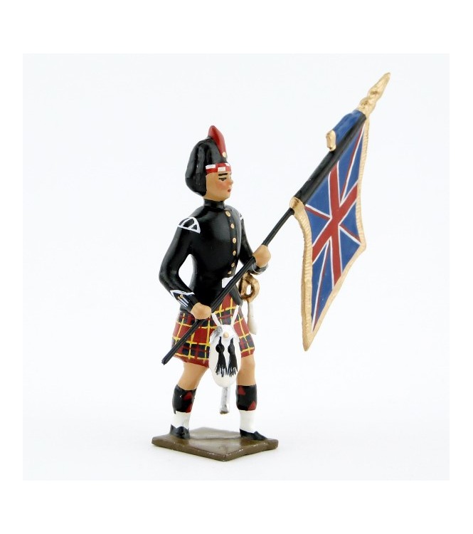drapeau du 48e rgt de Highlanders ''Gordon''