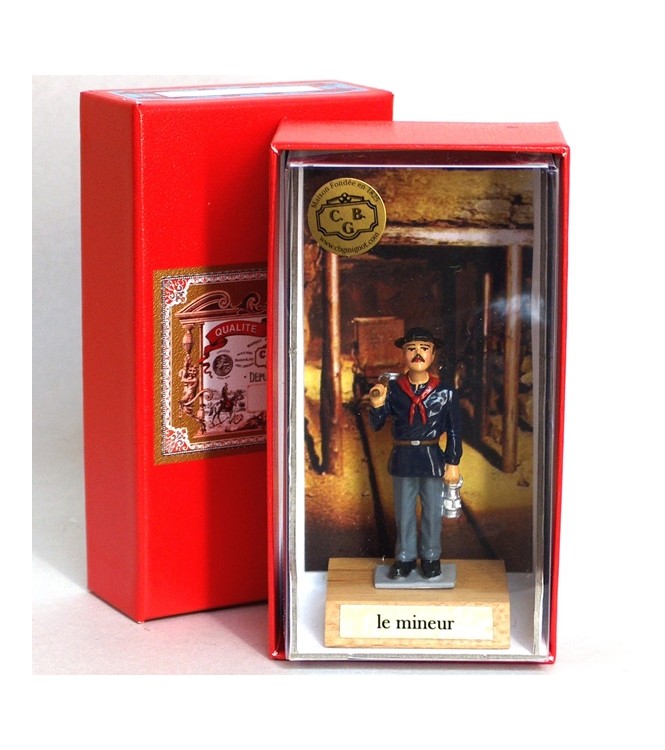 Mineur en coffret de présentation