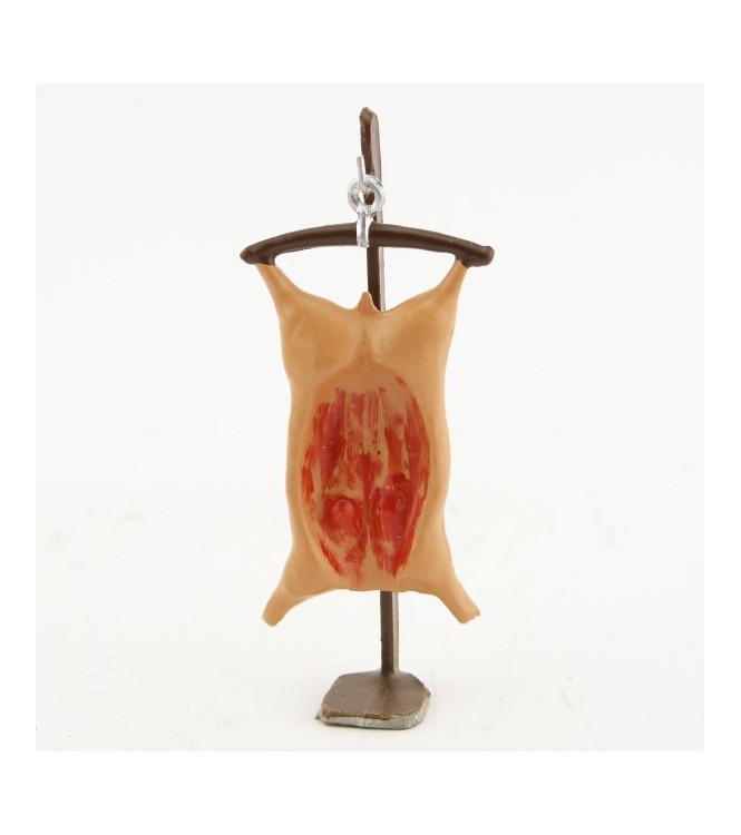 Quartier de viande sur crochet