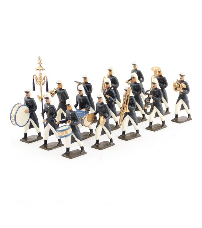 trombone de la musique de la légion bleue en capote