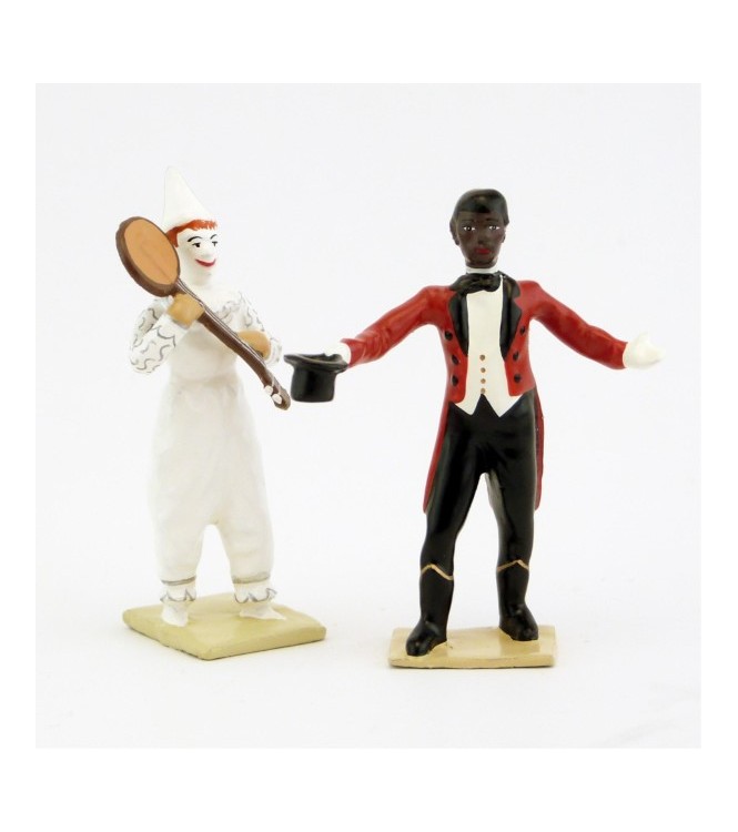 clowns Chocolat et Footit