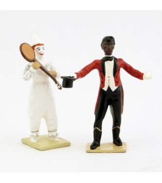 clowns Chocolat et Footit