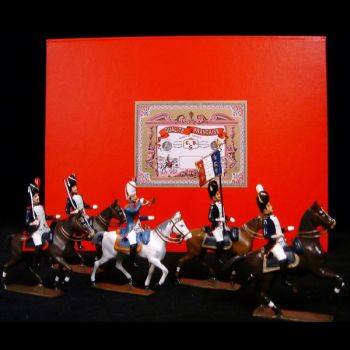 coffret de 5 cavaliers - Grenadiers de la garde à cheval (1809)