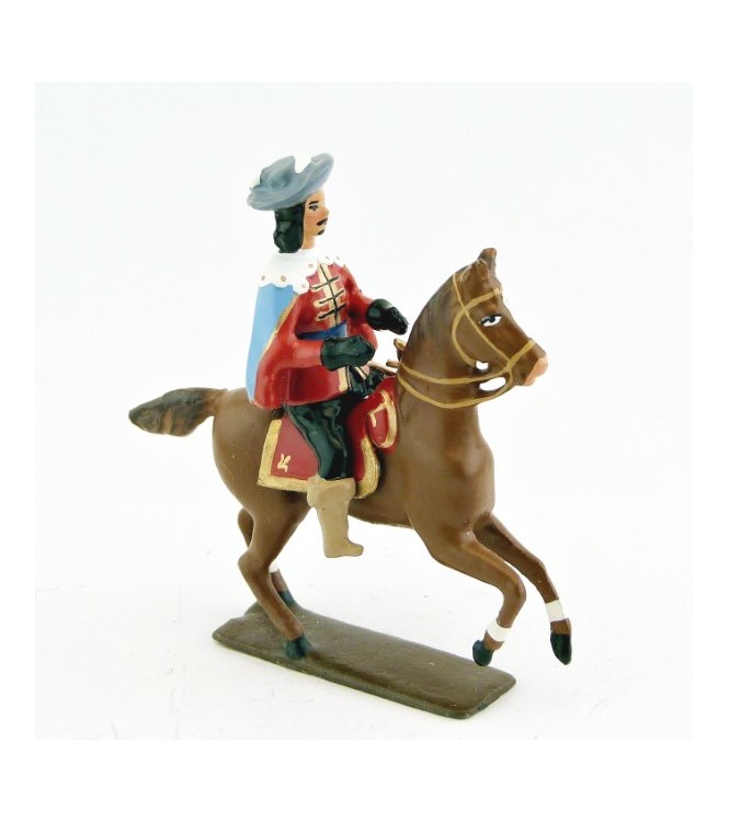 officier des mousquetaire louis xiii à cheval (1610)