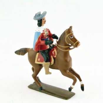 officier des mousquetaire louis xiii à cheval (1610)