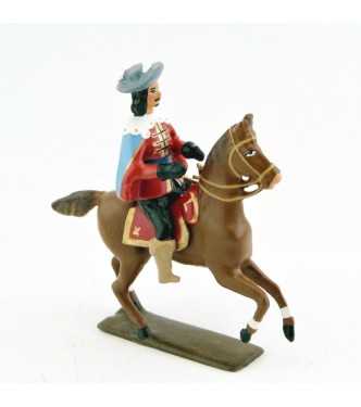 officier des mousquetaire louis xiii à cheval (1610)