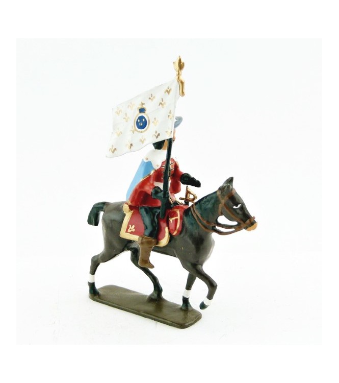etendard des mousquetaire louis xiii à cheval (1610)