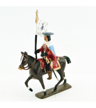 etendard des mousquetaire louis xiii à cheval (1610)