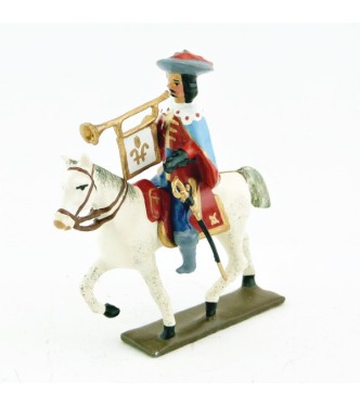 trompette des mousquetaire louis xiii à cheval (1610)