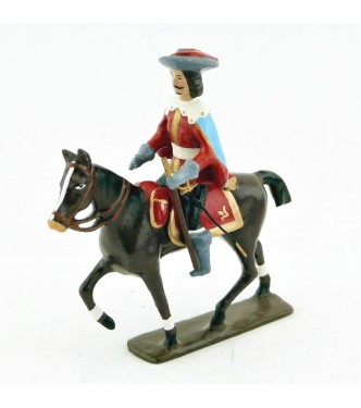 cavalier des mousquetaire louis xiii à cheval (1610)