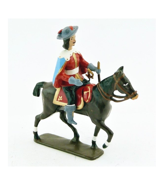 cavalier des mousquetaire louis xiii à cheval (1610)
