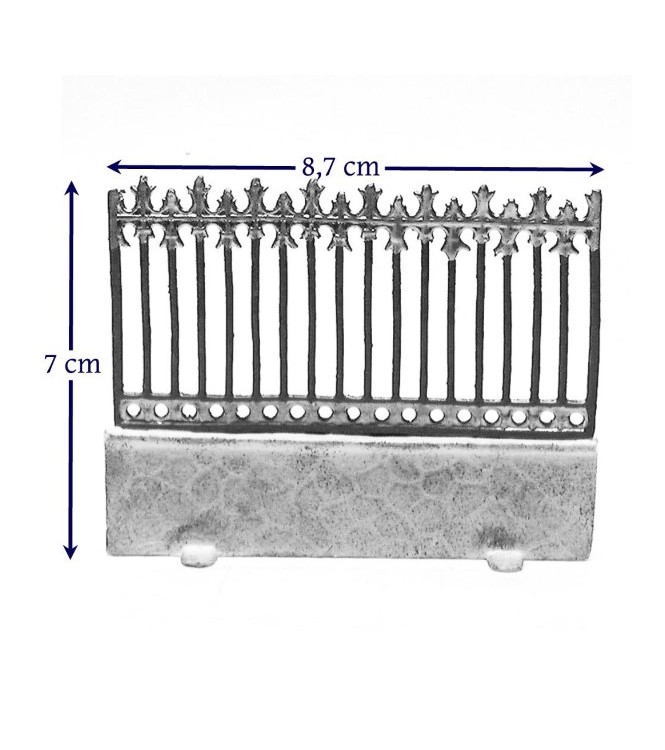 muret + grille de Ville