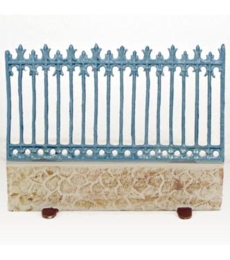 muret   grille de Ville Bleu Horizon