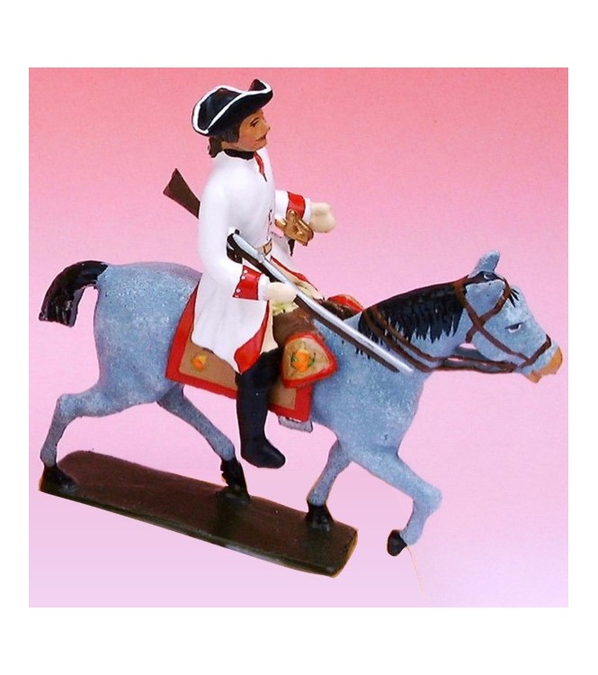 Conde Cavalerie (1745) - figurine à cheval