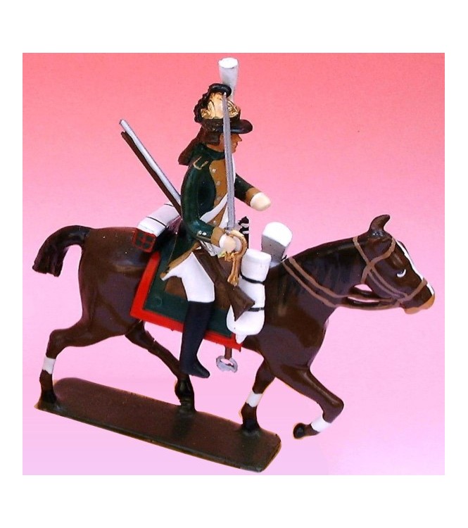 Conde Dragons (1776) - figurine à cheval