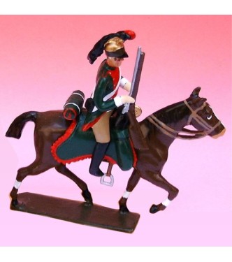 2e Rgt De Dragons (1796) - figurine à cheval