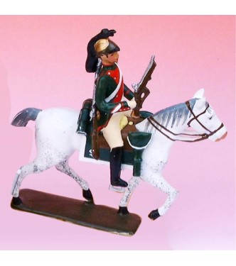 2e Rgt De Dragons (1807) - figurine à cheval