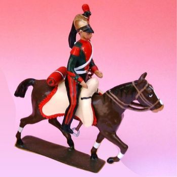 2e Rgt De Dragons (1830-1852) - figurine à cheval