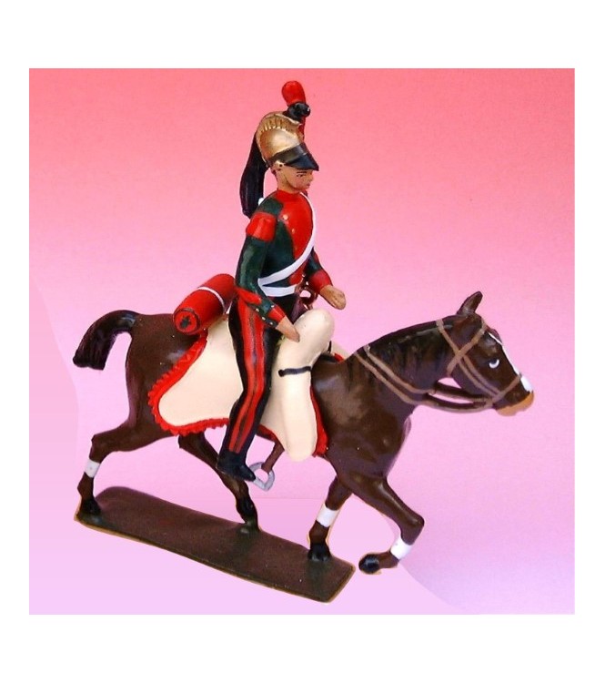 2e Rgt De Dragons (1830-1852) - figurine à cheval