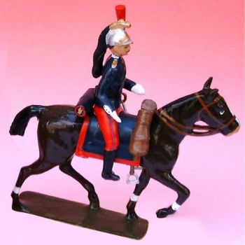 2e Rgt De Dragons (1874-1914) - figurine à cheval