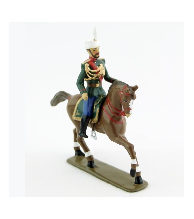 Tsar Nicolas II à cheval