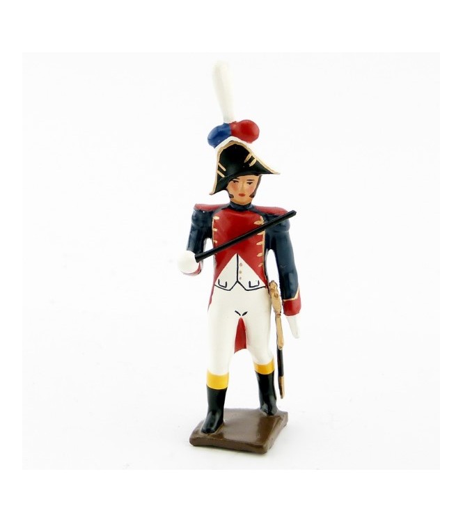 chef de musique de la musique des grenadiers (plastron rouge) (1805)
