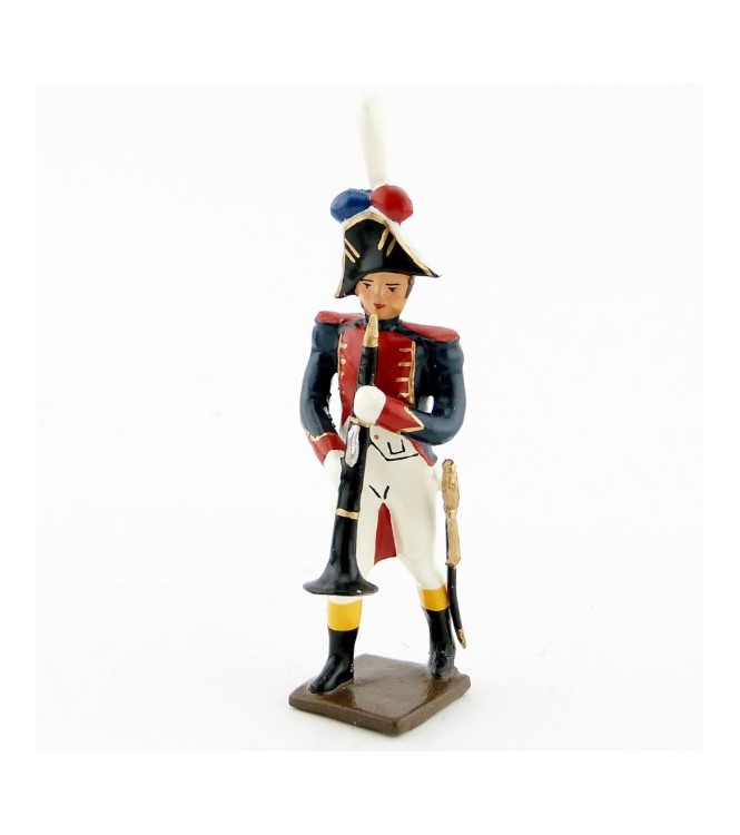 clarinettiste de la musique des grenadiers (plastron rouge) (1805)
