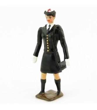 étudiante en médecine (carabin), tenue de sortie (1987)