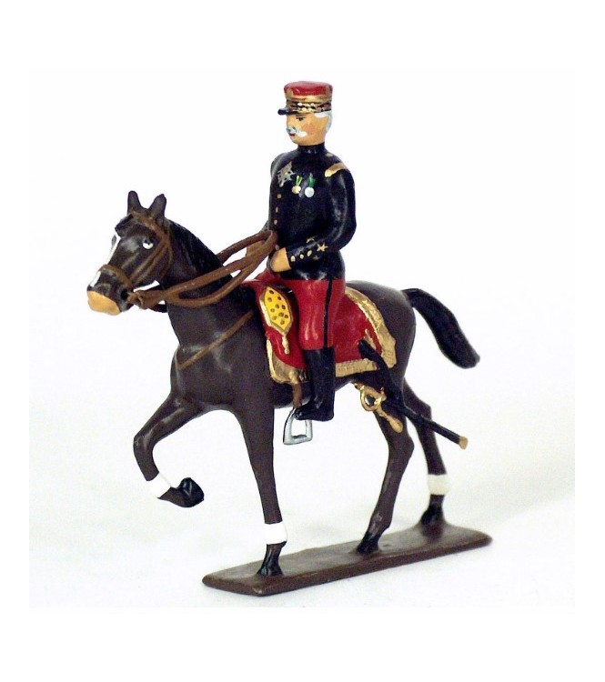 Général de Castelnau à cheval