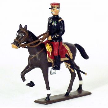 Général de Castelnau à cheval