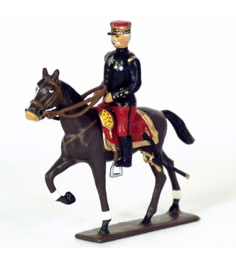 Général de Castelnau à cheval