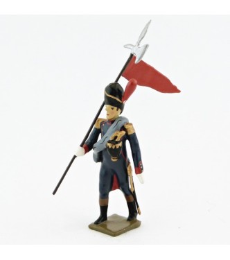 2e porte-aigle des artilleurs à pied (au défilé) (1809)