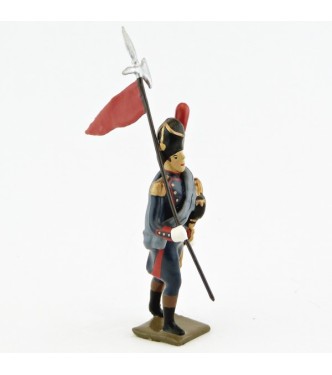 2e porte-aigle des artilleurs à pied (au défilé) (1809)