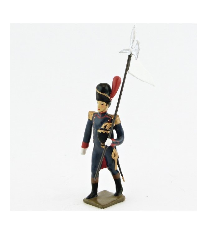 3e porte-aigle des Artilleurs à pied (au défilé) (1809)