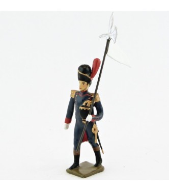 3e porte-aigle des Artilleurs à pied (au défilé) (1809)