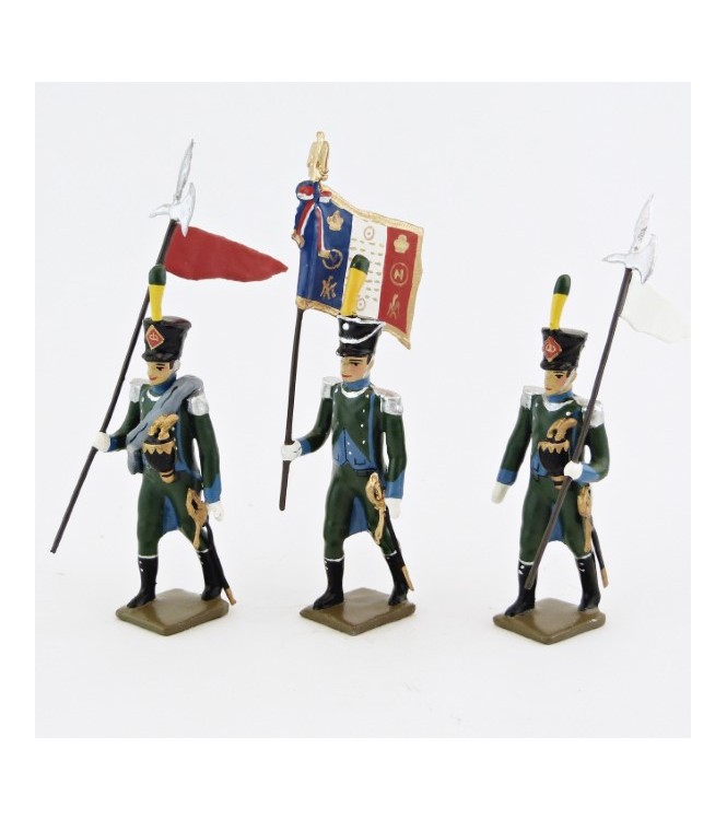 3e porte-aigle de l'infanterie italienne (1810)