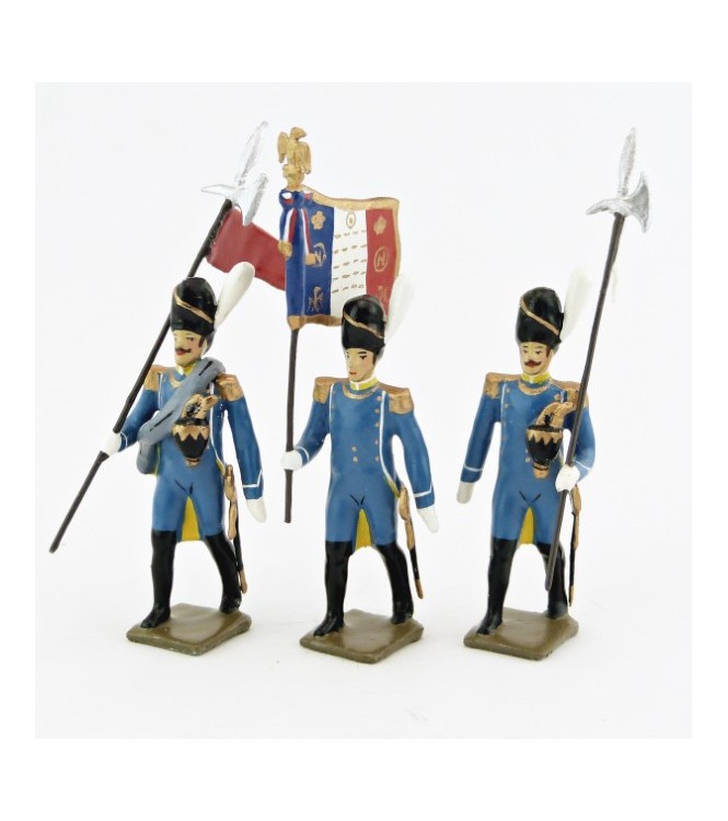 3e porte-aigle du 1er régiment d'isenburg (1806)