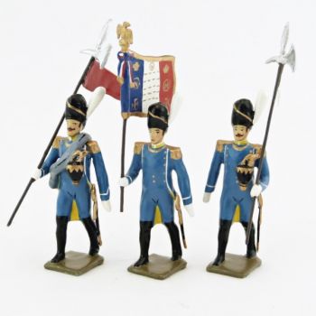 3e porte-aigle du 1er régiment d'isenburg (1806)
