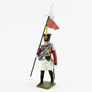 2e porte-aigle du 4ème Régiment d'Infanterie de ligne Suisse (1812)