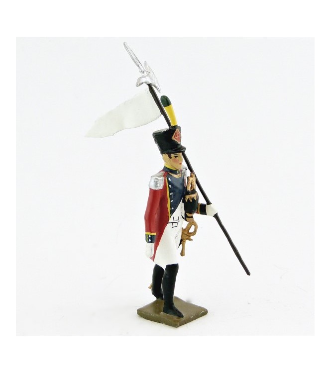 3e porte-aigle du 3ème Régiment d'Infanterie de ligne Suisse (1812)