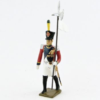 3e porte-aigle du 4ème Régiment d'Infanterie de ligne Suisse (1812)