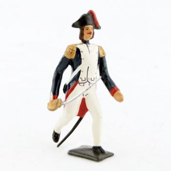 officier de l'infanterie campagne d'Egypte (1799) à l'assaut