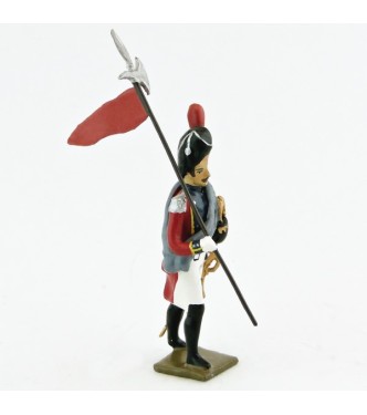 2e porte-aigle des grenadiers du 4e régiment suisse (1812)