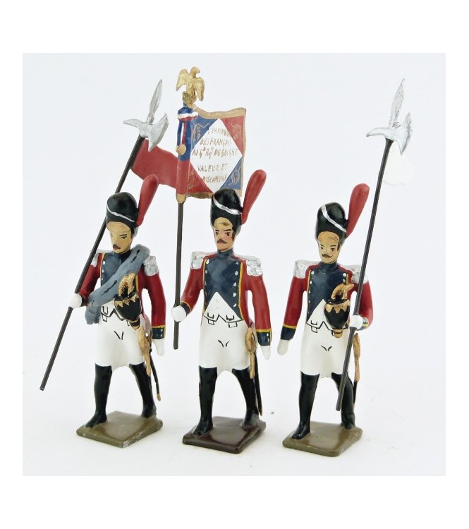 2e porte-aigle des grenadiers du 4e régiment suisse (1812)