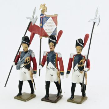 2e porte-aigle des grenadiers du 4e régiment suisse (1812)