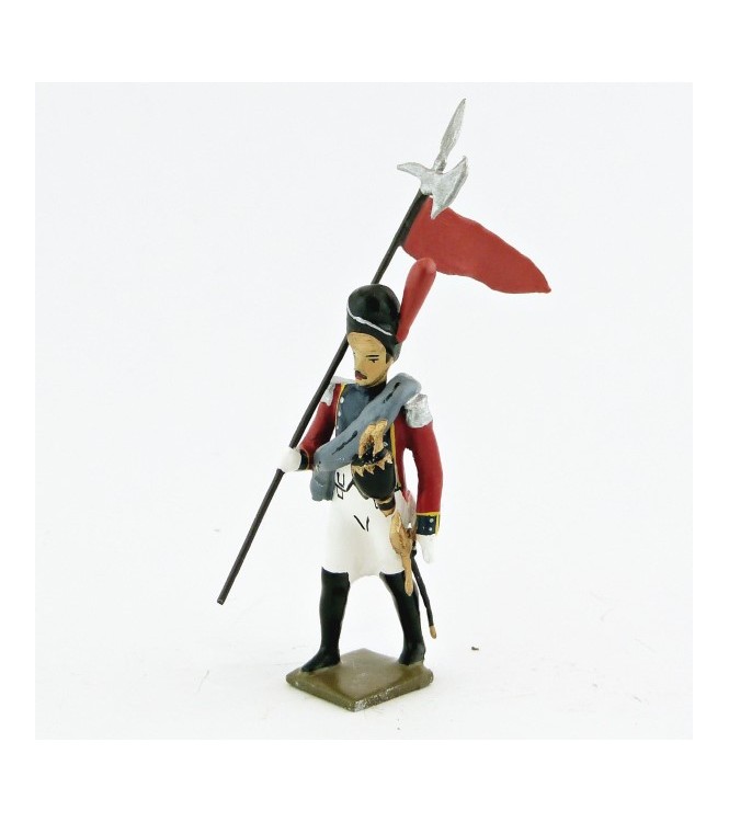 2e porte-aigle des grenadiers du 4e régiment suisse (1812)